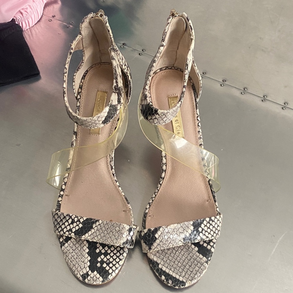 Louise et Cie Snake Heels Size 6